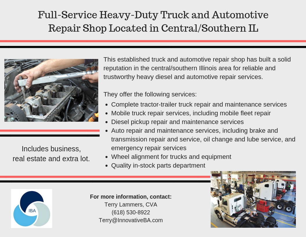 Heavy Duty Truck and Auto Repair Shop without Price